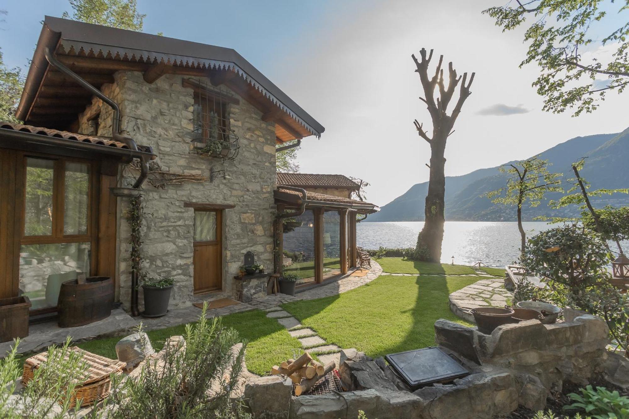 The Writer'S Nest Waterfront Villa By Rent All Como Faggeto Lario Εξωτερικό φωτογραφία