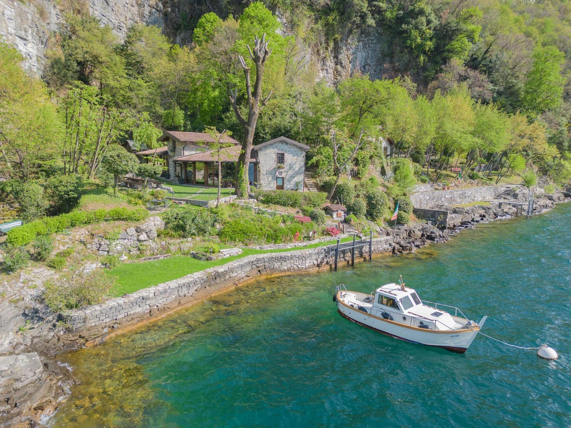 The Writer'S Nest Waterfront Villa By Rent All Como Faggeto Lario Εξωτερικό φωτογραφία